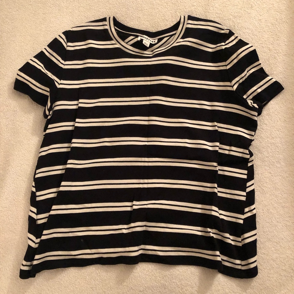 Slit back tshirt